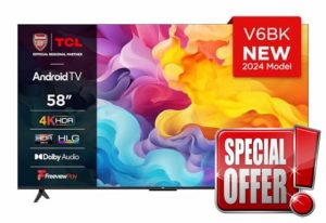 TCL 58V6BK 58-inch 4K Ultra HD