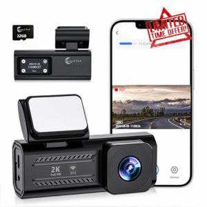 Diamond Lark 2K Front Dash Cam with WiFi