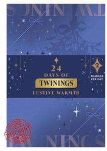 Twinings Luxury Advent Calendar 2024 Premium Tea Selection | Ideal Secret Santa Christmas Gift Idea For Women & Men | 48 Tea bags | 24 Delightful Green & Herbal Infusion Tea Bags