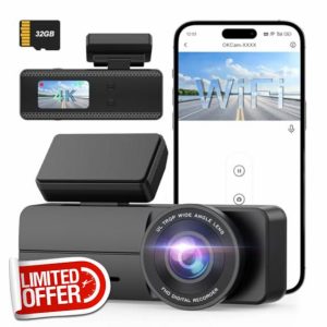 DYNACAM Dash Cam 4K Car Camera