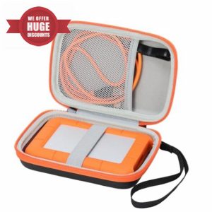 YUSSOT Case Compatible with LaCie Rugged Mini 1TB/ 2TB/ 4TB/ 5TB External Hard Drive Portable HDD
