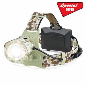 Foleto LED Rechargeable Head Torch