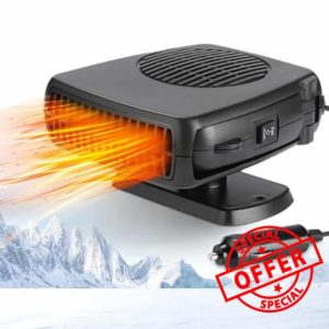 Showvigor 12V 150W Car Heater for Cars that Plugs Into Cigarette Lighter
