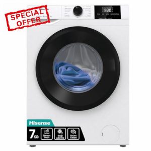 Hisense WF1G7021BW Freestanding 7 KG-Front Load Durable Inverter Washing Machine