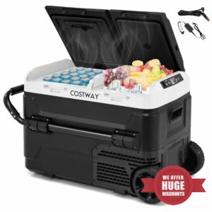 COSTWAY 40L Car Fridge Freezer