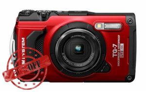 OM SYSTEM Tough TG-7 Red Digital Camera