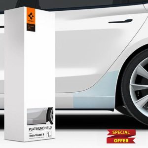 Spigen PlatinumShield Auto Paint Protection Film for Tesla Model 3 (2022-2025) Fender