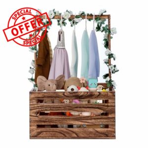 Trintion Wooden Baby Shower Basket