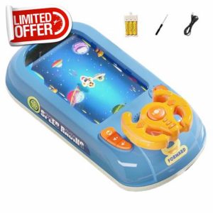 Sound Racer Steering Wheel Game with Music & Sound