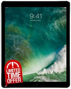 Apple iPad Pro 12.9in (2nd Gen) 256GB 4G - Space Grey - Unlocked (Renewed)