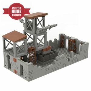 AKOGD Military Scene Fort Building Blocks