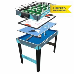 Hy-Pro Folding 4-in-1 Games Table - Table Football