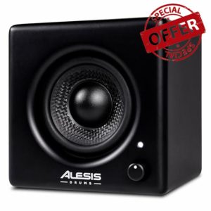 Alesis Nitro Amp 70W 3" Compact Drum Monitor Speaker for Practice and Lessons