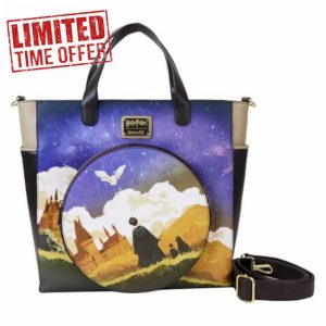 Loungefly Harry Potter Convertible Backpack & Tote Bag