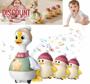 Tummy Time Duck Family Toy