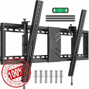 ELIVED Tilting TV Wall Bracket for Most 37-75 inch Flat & Curved LCD LED Plasma TVs with Max. VESA 600x400mm