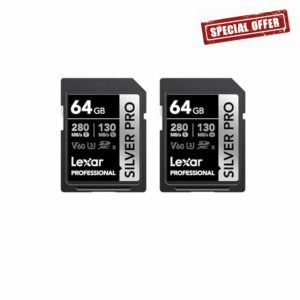 Lexar SILVER PRO SD Card 2x64GB