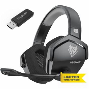 NUBWO G06 Dual Wireless Gaming Headset with Microphone for PS5