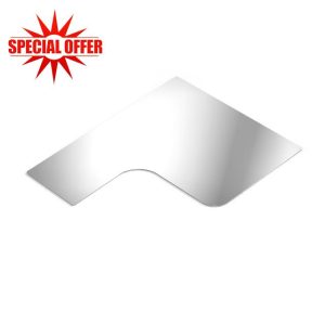 Alpha Rider Rear Barn Door Security Anti-Theft Plate for Renault Trafic/Vauxhall Vivaro (2015-2024)