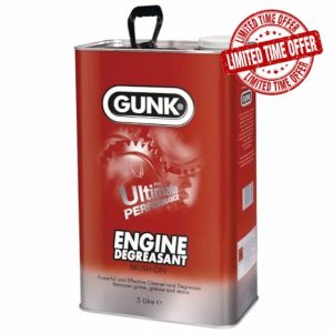 Granville – Gunk Engine Degreasant – 5L | High-Strength Degreaser – Water Soluble Cleaner for Automotive – Industrial & Agricultural Use | Renowned Gunk Formula for Stubborn Grease & Grime