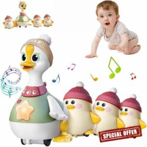 Tummy Time Duck Family Toy