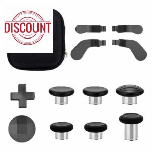 13 in 1 Metal Thumbsticks for Xbox Elite Controller Series 2 Accessories For Xbox Controller Elite Elite Series 2 Controller Paddles Trigger Buttons Kit For Xbox One Elite Series 2 Controlle