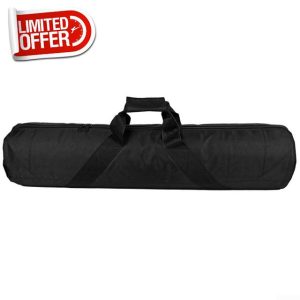 Hasaller Oxford Fabric Tripod Stand Storage Bag Padded Tripod Case Bag Black Storage Bag Tripod Bag for Photo Studio Boom Stands Monopod Umbrella Light Stand Professional Camera Accessories(100CM)