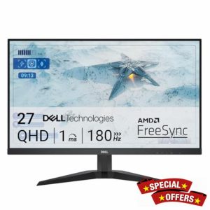 Dell G2725D 27 Inch QHD (2560x1440) Gaming Monitor