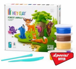 Hey Clay set Forest Animals 15pak