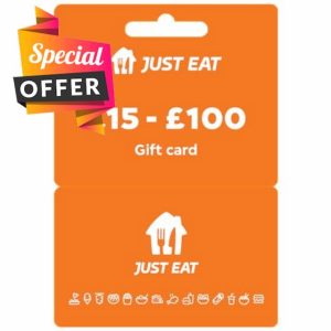 Just Eat - UK Redemption Only - Delivered by pos