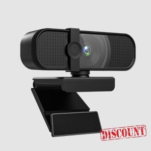 INDOTEAM 4k Webcam for PC with Microphone – 4K Ultra HD Web Cam USB Camera for PC Laptop Mac – Webcam with Microphone and Privacy Cover – Plug and Play HD Webcam 4K Web Camera for Laptop PC Webcam