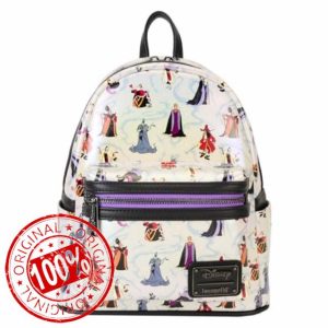 Loungefly Disney Villains Iridescent Mini Backpack