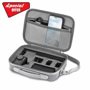 Flymile Osmo Action 5 Pro Carrying Case for DJI Osmo Action 5/4 Protector Camera Battery Bag