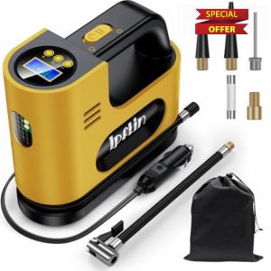 Ipflin Tyre Inflator Air Compressor-12V DC