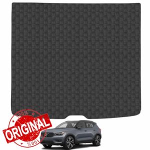 CAR MAT CO Boot Liner for Volvo XC40 (2017-Onwards) Heavy Duty Rubber Tailored Fit Car Boot Mat Protector Dog Friendly Black Custom Fitted Premium Dirt