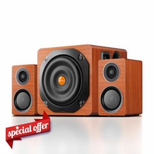 Elimavi Computer Gaming Speaker System with Subwoofer