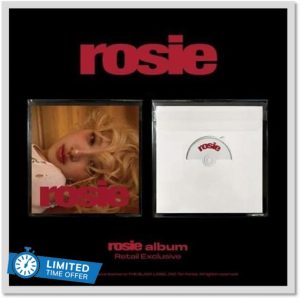 ROSÉ rosie 1st Studio Album Retail Exclusive Ver ROSE with Tracking + Extra photocards