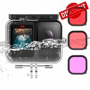 Honbobo Waterproof Case+Dive Filters for GoPro Hero 13 Black