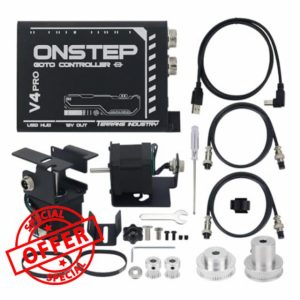 Wsidrnty V4-Pro Onstep EQ3D Equatorial Mount V4 Upgrade Kit Biaxial Tracking Astronomical Accessory