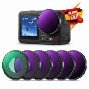 K&F Concept 6-pack Filters for DJI Osmo Action 5 Pro