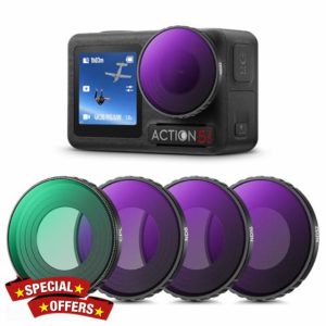 K&F Concept 4-pack Filters for DJI Osmo Action 5 Pro & Action 4