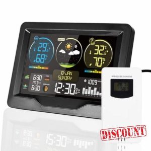 ALLOMN Weather Station with Outdoor Indoor Sensor