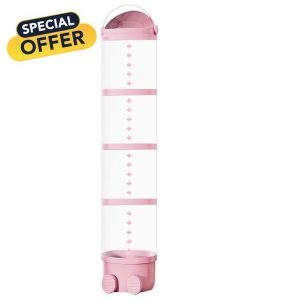 Monozoz Clear Stuffed Animal Storage Tube - Toy Display Transparent Storage Box | Stuffed Animal Doll Tube