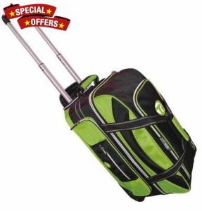ibowl Taylor Bowls Ultimate Trolley Bag - Lime