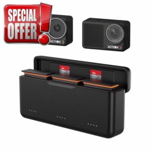 Osmo Action 5 Pro/4/3 Battery Charger for DJI Action Action 5 Pro 4 3