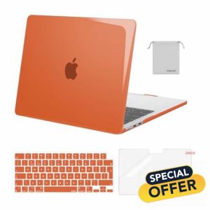 MOSISO Compatible with MacBook Air 13.6 inch Case 2024 2023 2022 M3 M2 A3113 A2681 Chip