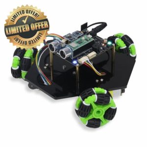 Freenove Omni Wheel Car Kit for Raspberry Pi Pico W (Included) (Compatible with Arduino IDE)