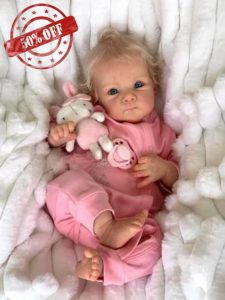 Zero pam Reborn Dolls - 18 Inch Realistic Baby Doll Newborn Lifelike Preemie Baby Doll That Look Real Soft Body Real Life Baby Dolls Vinyl Silicone Baby Dolls Toy for Kids