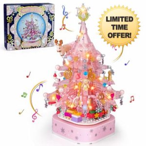 icknack Christmas Tree Building Block Set
