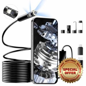 Dual Lens Endoscope Inspection Camera